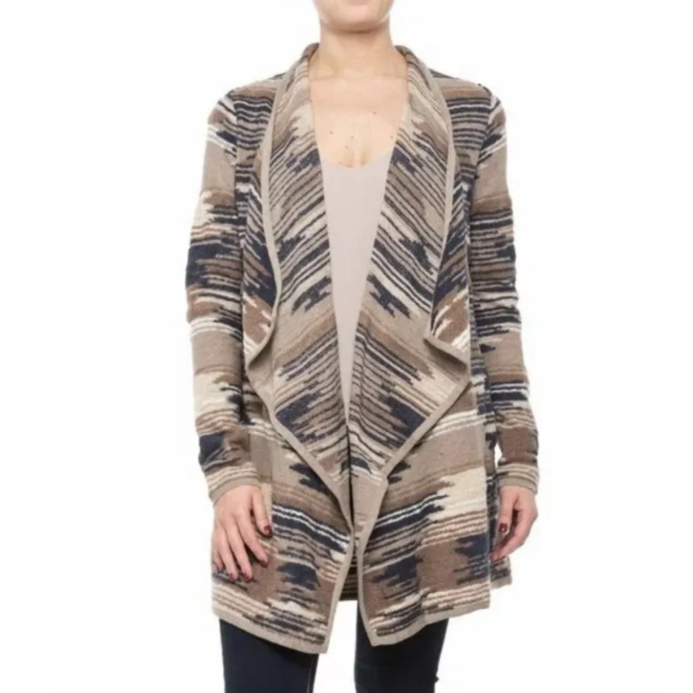 Lucky Brand Aztec Drape Cardigan